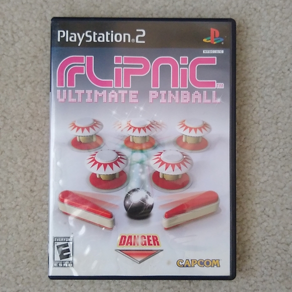 PLAYSTATION 2 FLIPNIC Ultimate Pinball Game - Picture 1 of 3